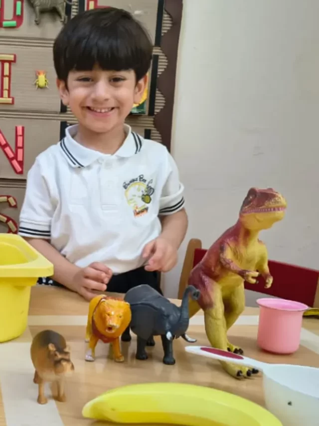 First Day Fun at Bumble Bee Nursery